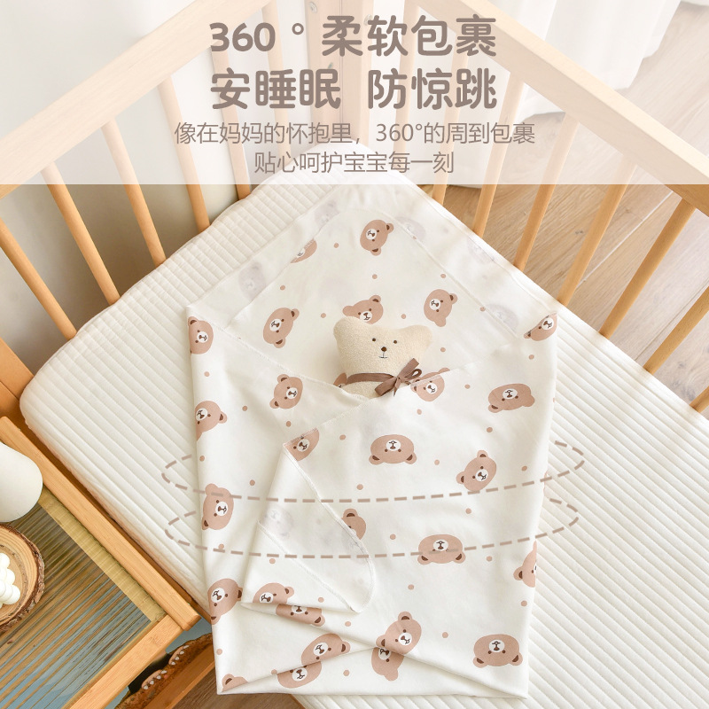 新入生の赤ちゃんの純綿の包みの赤ちゃんの産室は驚きを防ぎます。|undefined