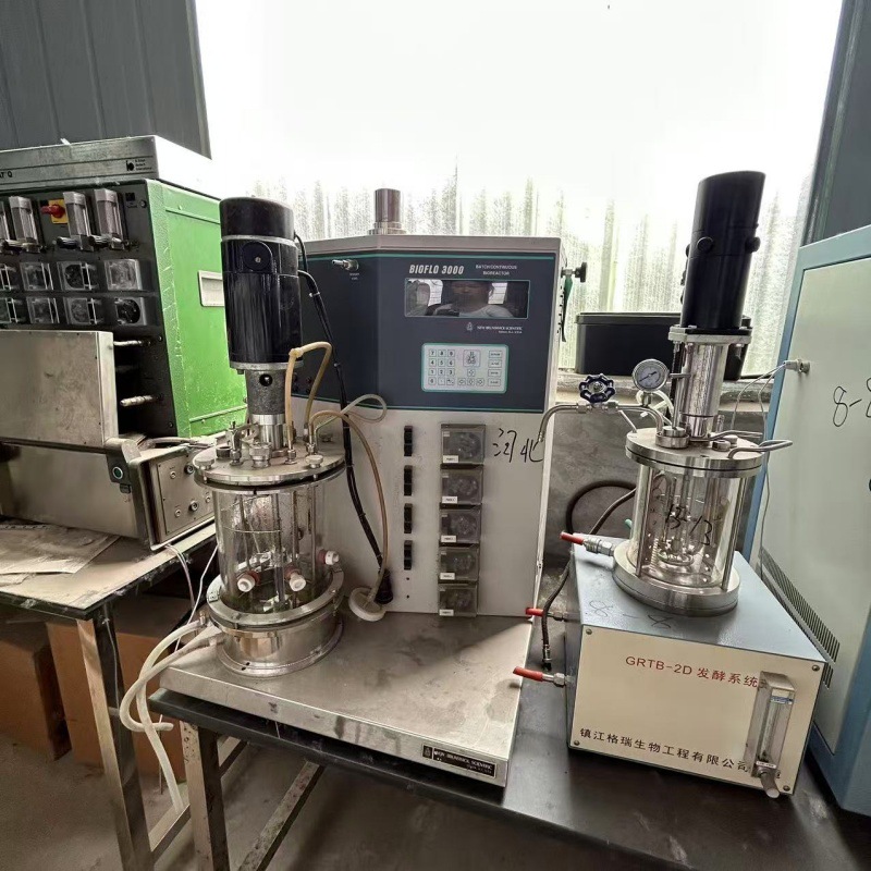 二手不锈钢微生物固体液体发酵罐 搅拌恒温发酵设备