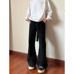 Bulaoge Blog 微調整可能なウエストバンド クリーンフィット ジーンズ ハイ シミタ ストレート パンツ K715