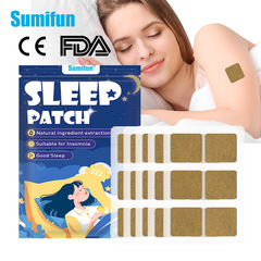 sumifun越境FDA認定不眠症対策安眠シール、即効性のある睡眠促進ツール、心を落ち着かせるハーブエッセンシャルオイル配合の睡眠促進シール