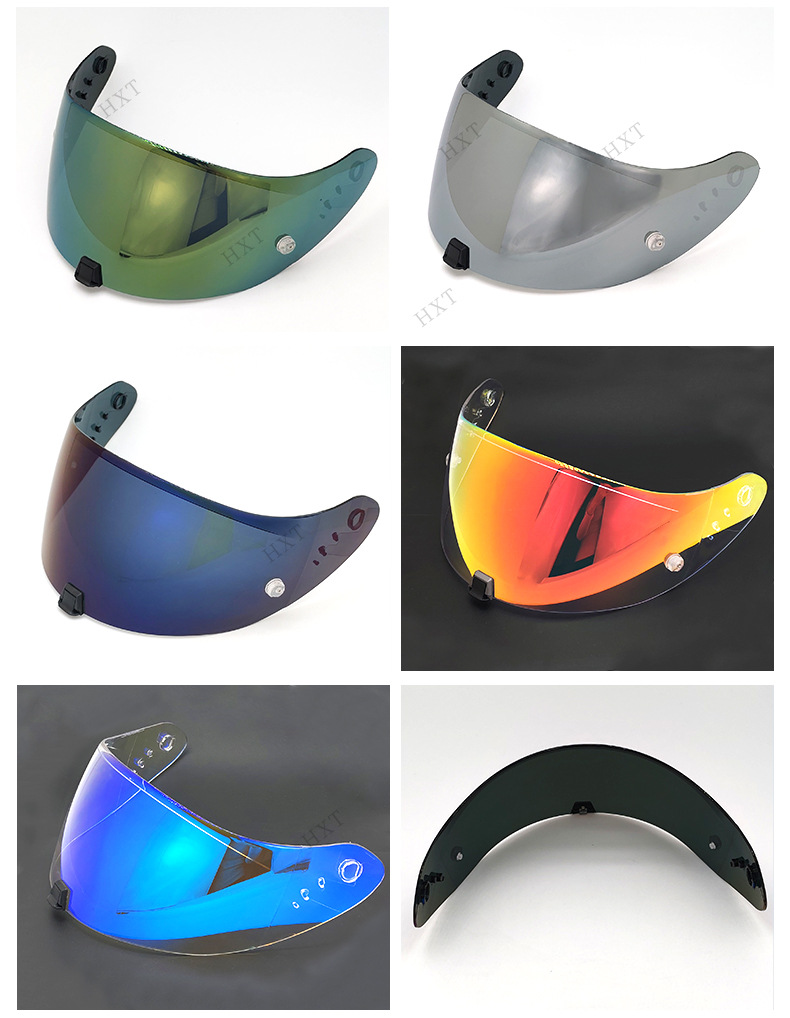 Motorcycle Helmet Lens Compatible with Scorpion 391 Exo Goggles for Cycling, Color-Changing
