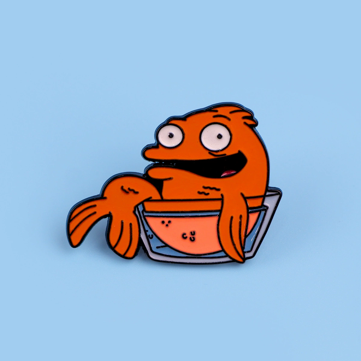 Cartoon brooch, metal cute badge, pin, creative accessory