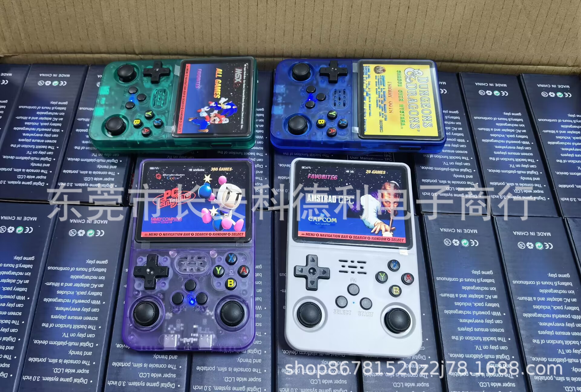 R36s nueva consola de juegos portátil de sistema dual de código abierto retro GBA arcade consola de juegos HD clásica portátil R36