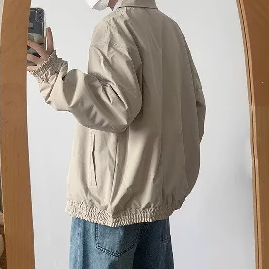 Retro double-sided autumn cardigan for men and women