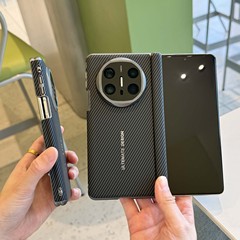 双中轴碳纤维纹华为matex5磁吸手机壳凯夫拉纹x6防摔保护套适用代