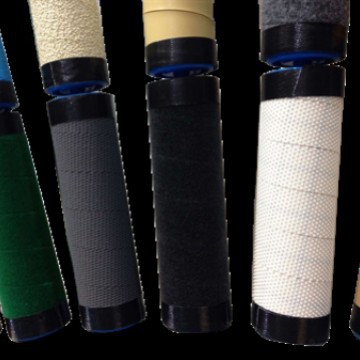 厂家批发青岛绿绒包辊带、肇庆验布机包辊带、柯桥打卷机防滑包辊