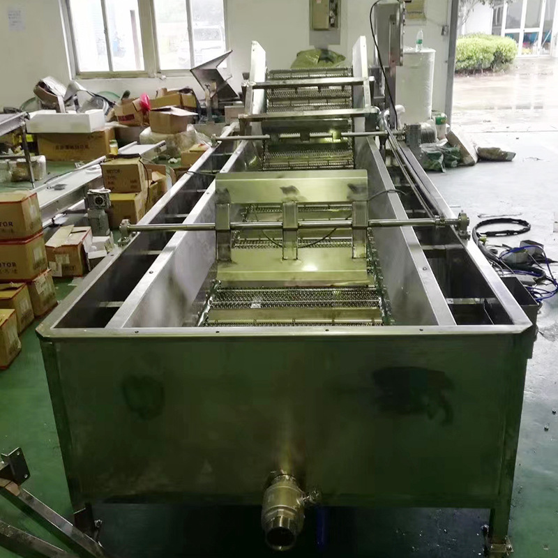 上海清洗机厂家 水果清洗机蔬菜输送设备机不锈钢网带塑料网带