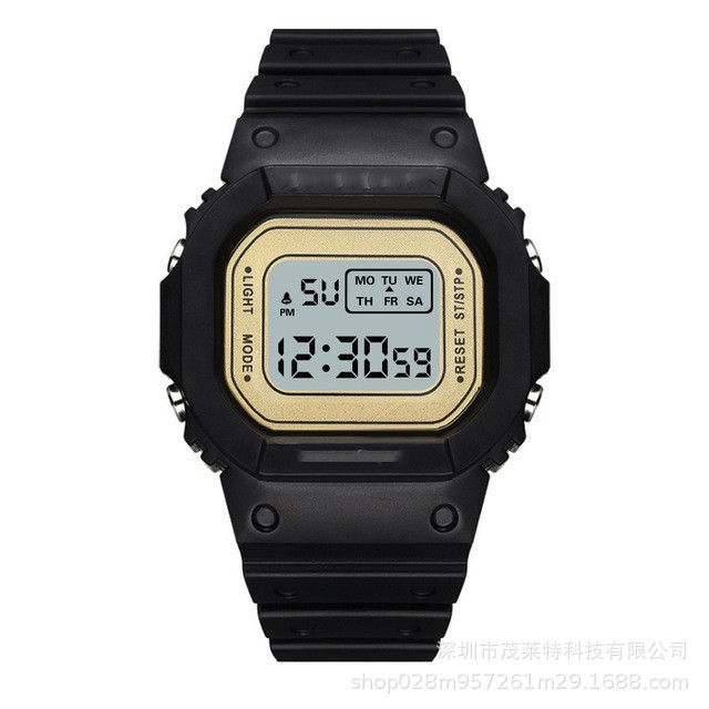 Unicornio reloj mujer estudiante simple chica luminosa hombres impermeable deportes coreano ins Colegio estilo reloj electrónico