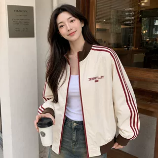 女装2026新款今年流行爆款美式复古棒球服立领夹克早秋薄款外套