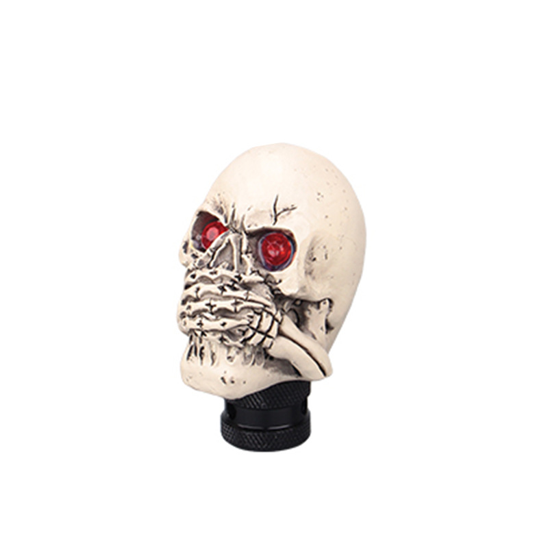 accesorios de modificación de automóviles cabeza de marchas personalidad cabeza de manija fantasma varilla de cambio de marchas bola de mano al por mayor image 67