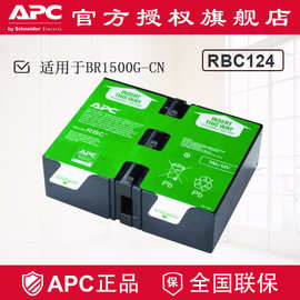 APC原装内置电池 RBC124 BR1000G-CN换装专用 一组 2*9AH电池