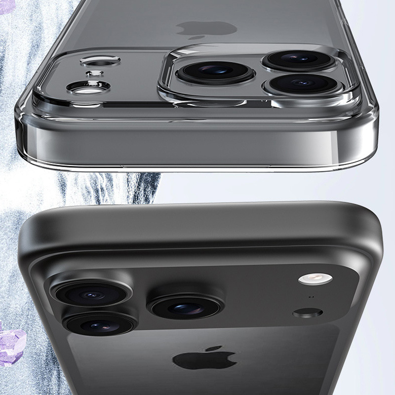 Aplicable a Apple 17 caso de teléfono iPhone 17Promax transparente 17Airtpu caso de Apple 17 caso de teléfono