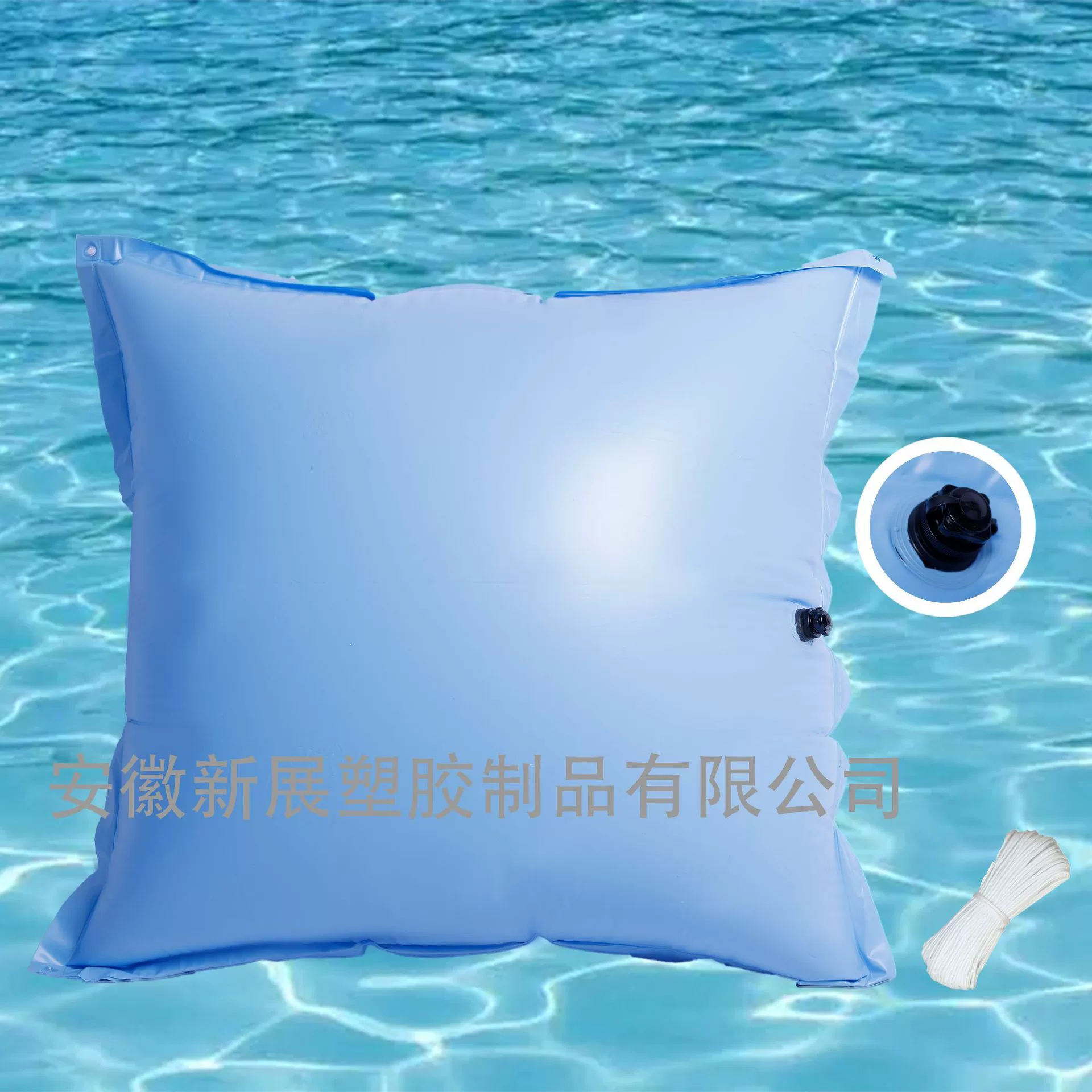 ПВХ наполнение бассейн Защитная Подушка зимний бассейн воздушная подушка дует большая морозостойкая подушка безопасности