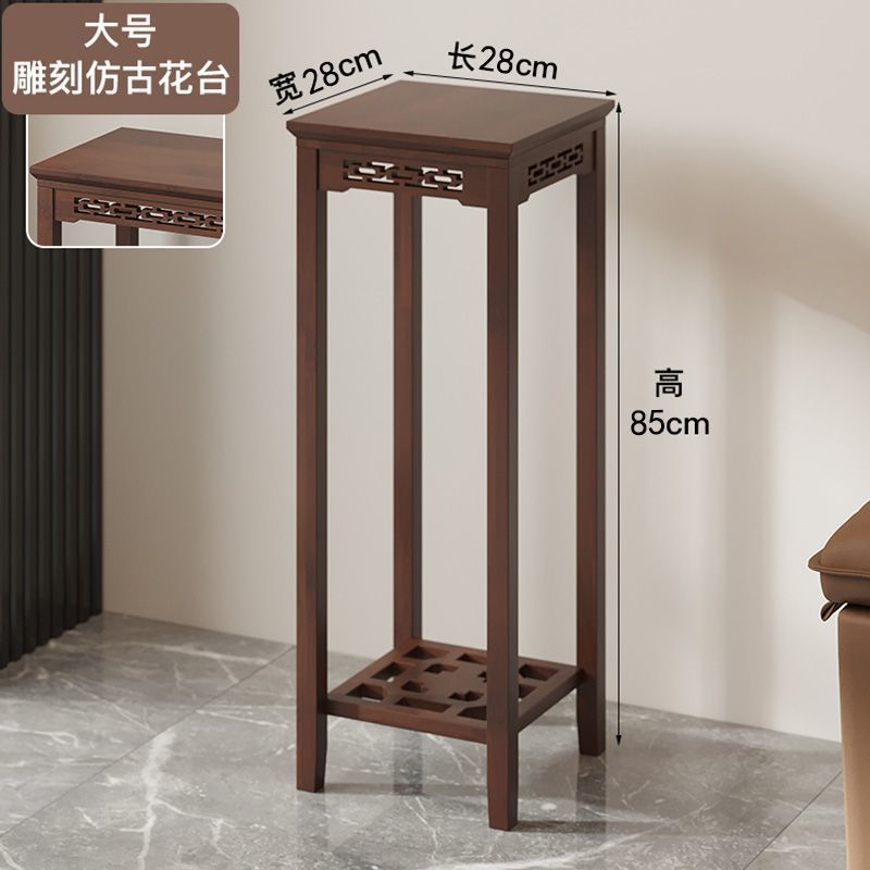 (특유의 냄새가 나지 않음) 90cm 높이의 조각된 앤티크 화단