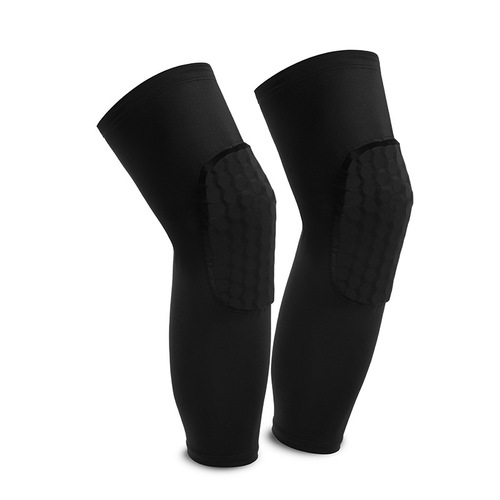 Honeycomb Anti-collision Sports Knee Pads to Protect Knees and Patella Leg Guards Outdoor Basketball Running Leg Covers Sporting Goods Wholesale