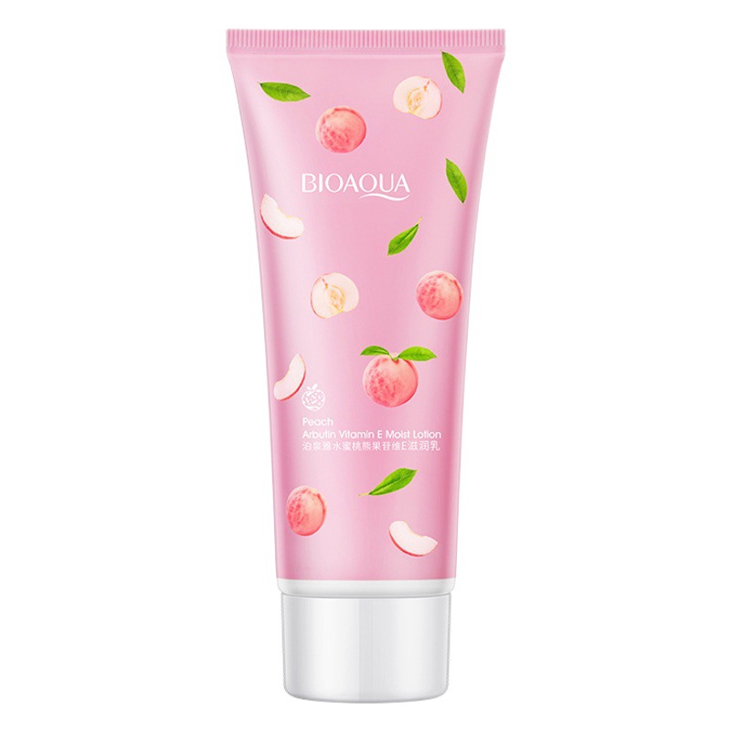 Crema Corporal Hidratante de Durazno y Vitamina E Antiresequedad para Cuidado Corporal