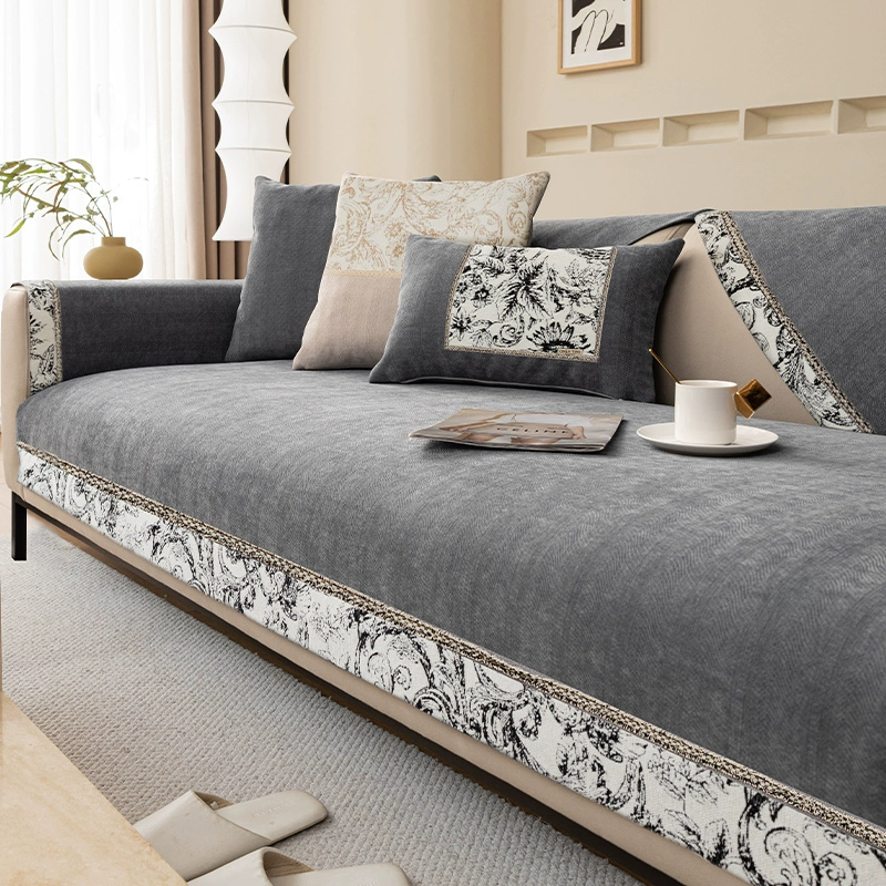 Universal cream non-slip sofa, new collection