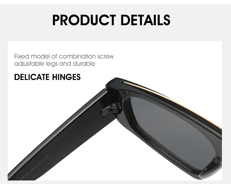 Triangle Frame Sunglasses For Men And Women Versatile Style_voghion.com