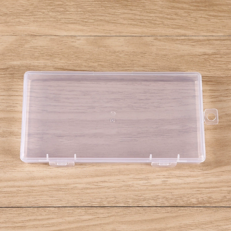 Флип прозрачная пластиковая коробка ПП пластиковая маленькая коробка для хранения деталей ювелирных изделий коробка для упаковки рыболовных крючков маленькая пустая коробка
