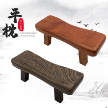 厂家鸡翅木颈椎枕凉枕凳保护颈椎实木弧形枕头儿童换鞋小凳子批发