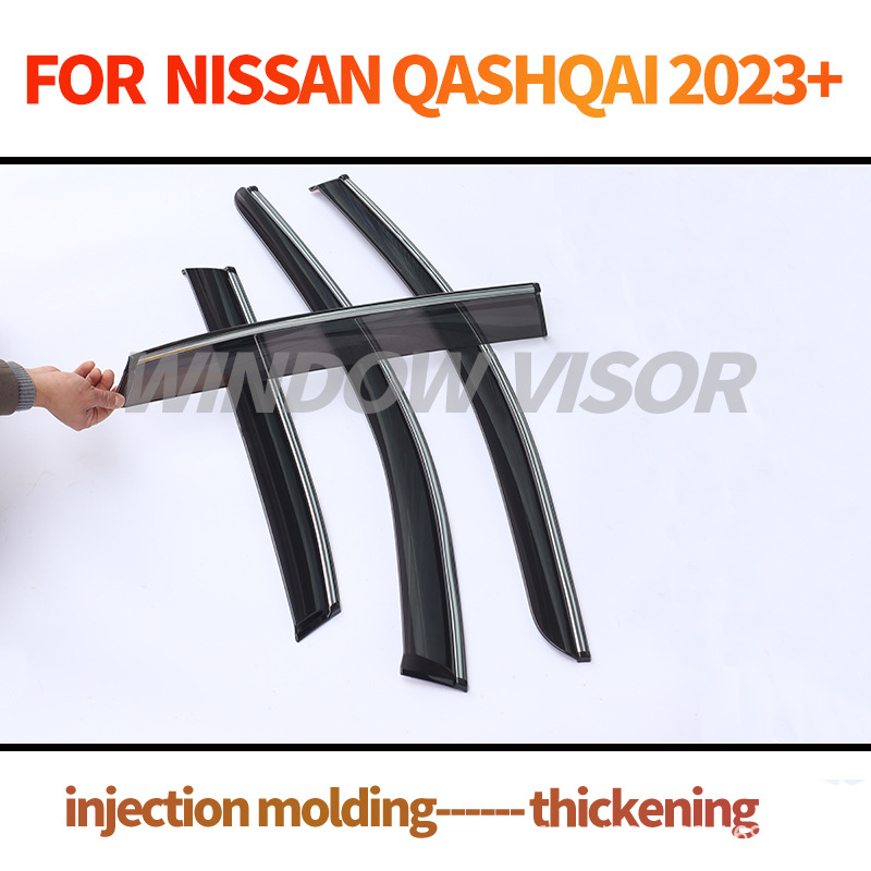 For Nissan Xiao Ke window weather shield FOR Nissan QASHQAI 2023 Window visors