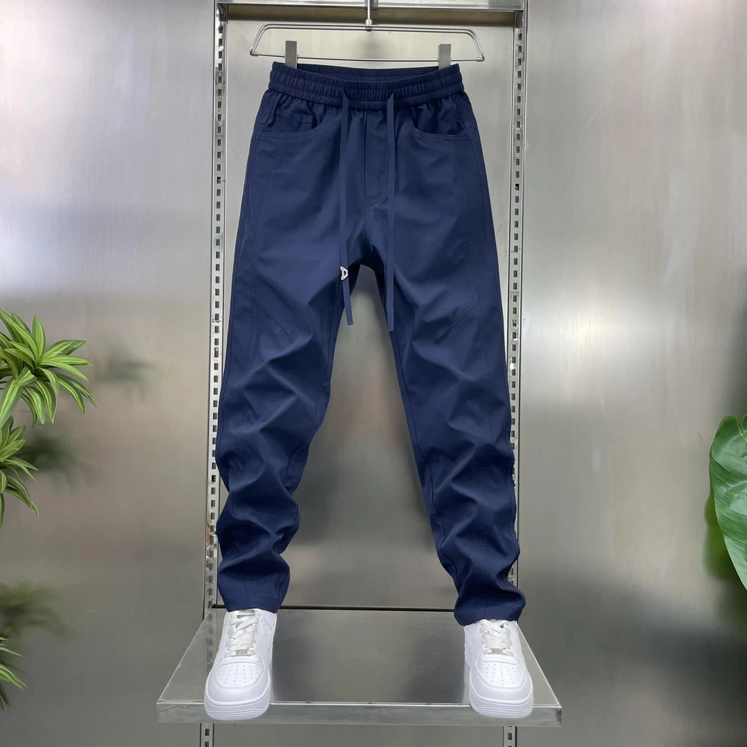 Autumn New Versatile Slim-Fit Men's Stylish Loose Outdoor Casual Versatile Sports Trendy Casual Pants Fashion