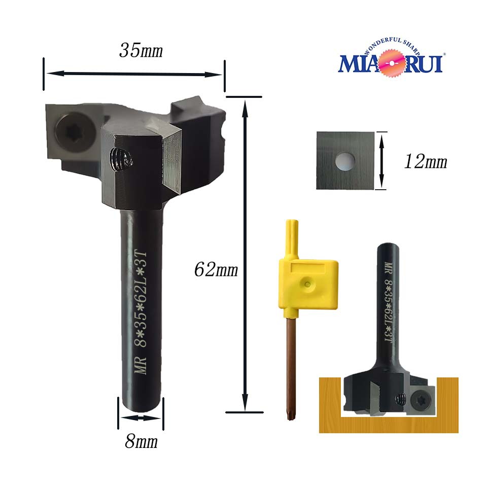 Carpintería abridor de orificios descartado, cuchillo de limpieza, cuchillo ranurado en forma de T, cuchillo de placa, cuchillo en forma de V, fresa de gong al por mayor, personalizado