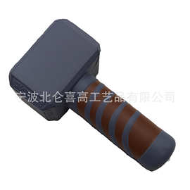 PU发泡工具锤紫色慢回弹送礼玩具厂家批发可加印Logo仿真玩具