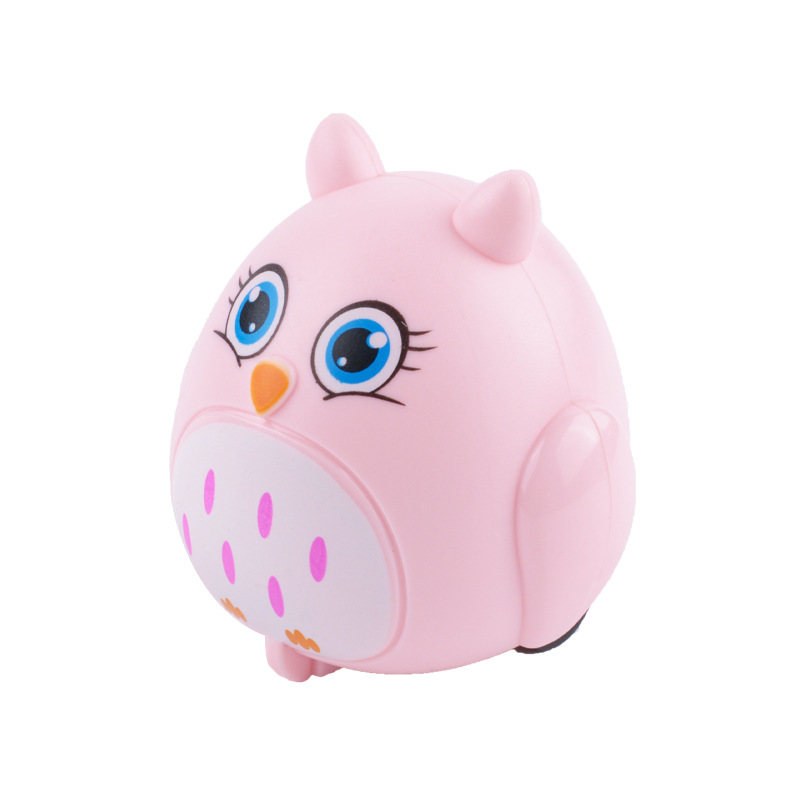 Juguetes para niños animados animales inerciales coches mini rally resistentes a la caída pequeños regalos juguetes al por mayor