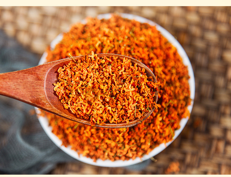 Premium Dried Osmanthus Flowers Gui Hua 500g Fragrant Herbal Tea for Brewing Baking and Culinary Use preparation