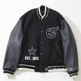 Foreign Trade Baseball Uniforms, Men's Casual Sports Jackets, Clothing, Sample and Picture Processing and Customization