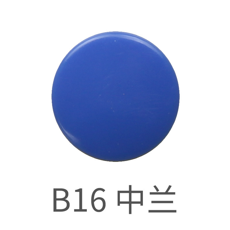 Kam Hualian T3 brillante/esmerilado de plástico botón POM resina botón a presión color niño y madre hebilla oculta al por mayor