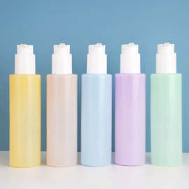 【定制】PET平肩修复乳液瓶100-200ml压泵瓶 化妆品包装分装瓶子