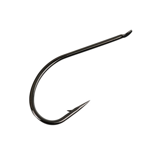 Maruyo fish hook long handle bulk flat head barbed crooked mouth thin hook crucian carp white strip black sea bream sea fishing wholesale
