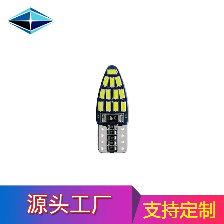 Трансграничные Автомобильные фары оптом 12 В для t10 фонари на крыше автомобиля 3014 24smd модифицированный Автомобильный светодиодный индикатор ширины