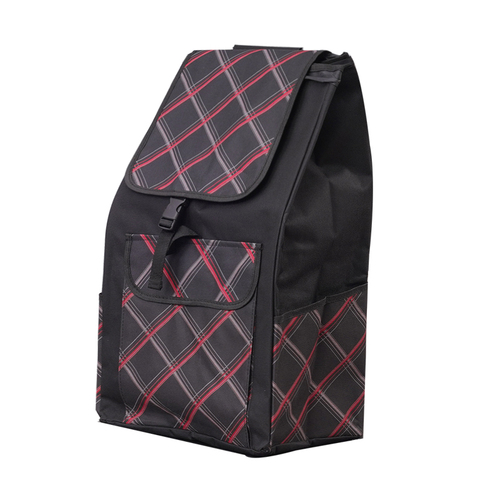 Wholesale large shopping cart bag, foldable vegetable shopping cart small pull cart bag, cloth bag, large capacity pull truck alternative