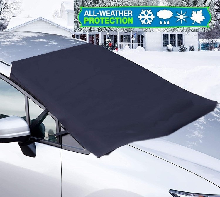 Car Front Windshield Snow Cover 600D Oxford Cloth Snow Shield Sunshade Car Snow Shield Amazon Hot Seller