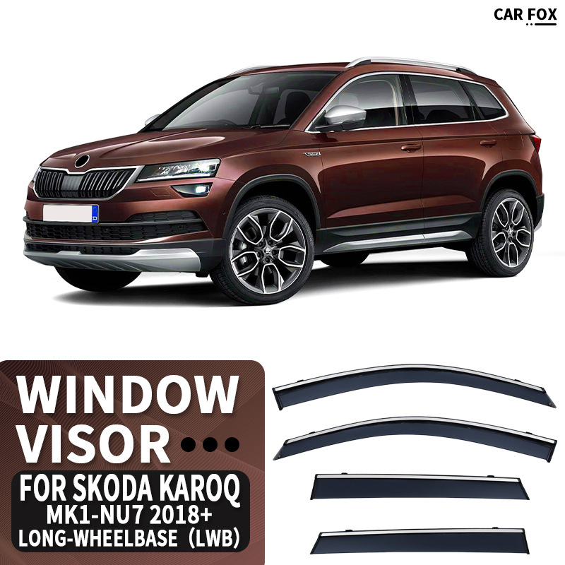 Suitable for Skoda Keluoke Sunny Rain Window Rain Rearview Mirror Rain Eyebrow KAROQ Window visor