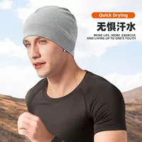 Новая Спортивная Кепка Спортивная быстросохнущая дышащая Беговая шапка марафонская езда на лыжах теплая ветрозащитная шапка для мужчин и женщин