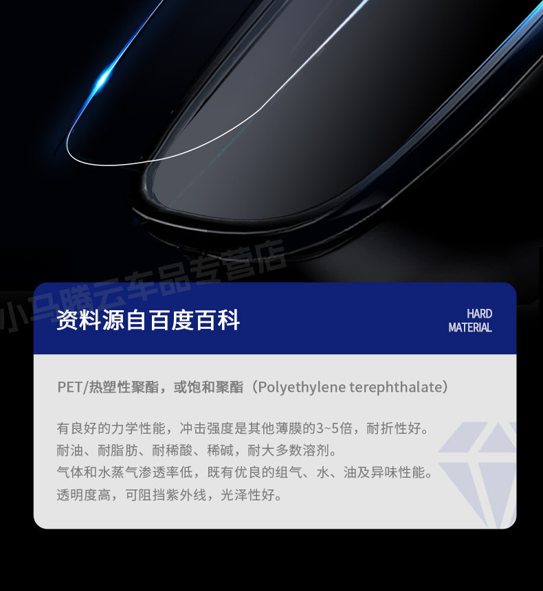 Car Rearview Mirror Rain-Proof Film, Reflective Reversing Mirror Waterproof Gadget, Anti-Fog and Anti-Rain for Glass on Rainy Days