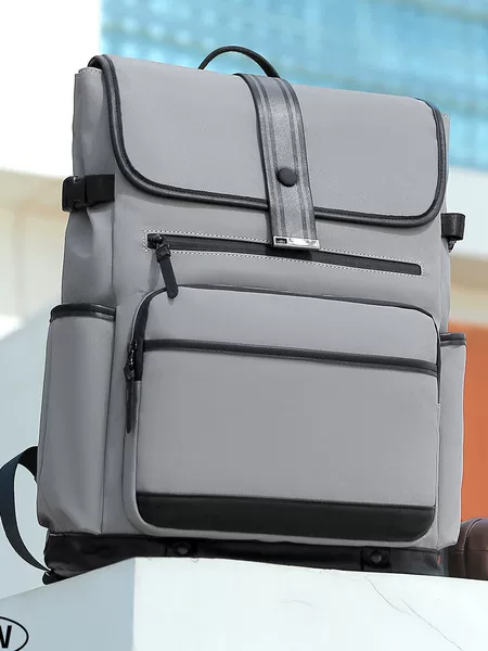 2025 Winter New Fashion Business Large-Capacity Simple Versatile Trendy Commuter Business Trip Laptop Backpack