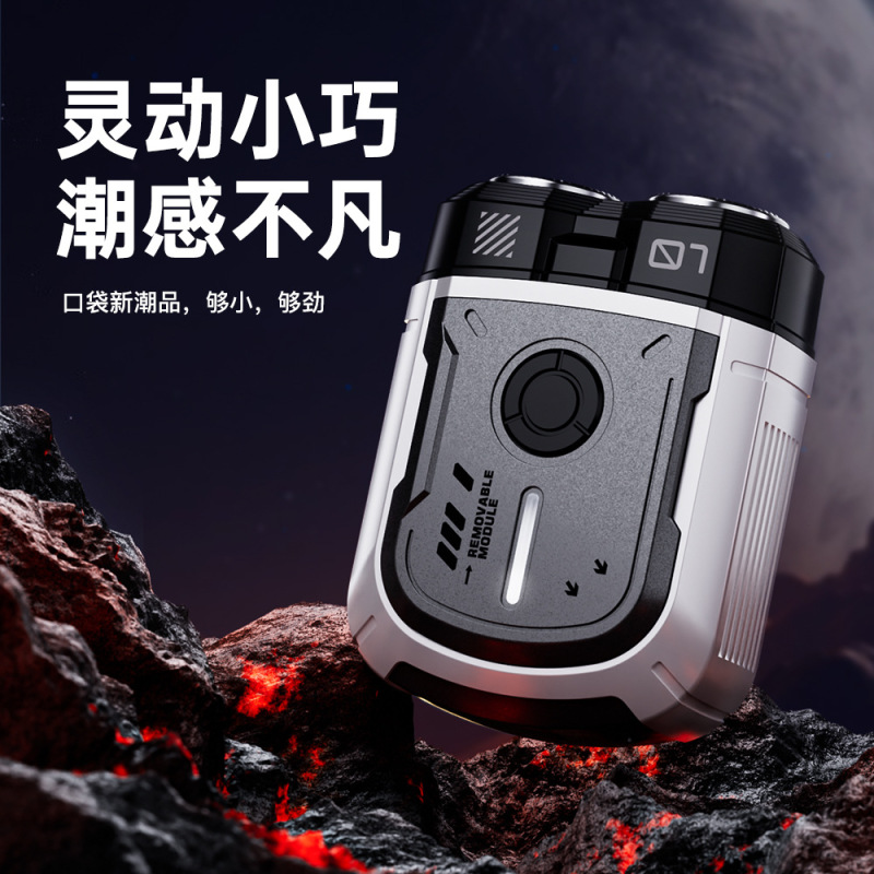 K2 クールメカスタイル電気シェーバーミニポータブルシェーバー車旅行ホームシェーバーギフト|undefined
