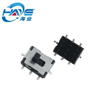 可定制高度八脚立式贴片拨动开关 家用电器配件开关SK-19