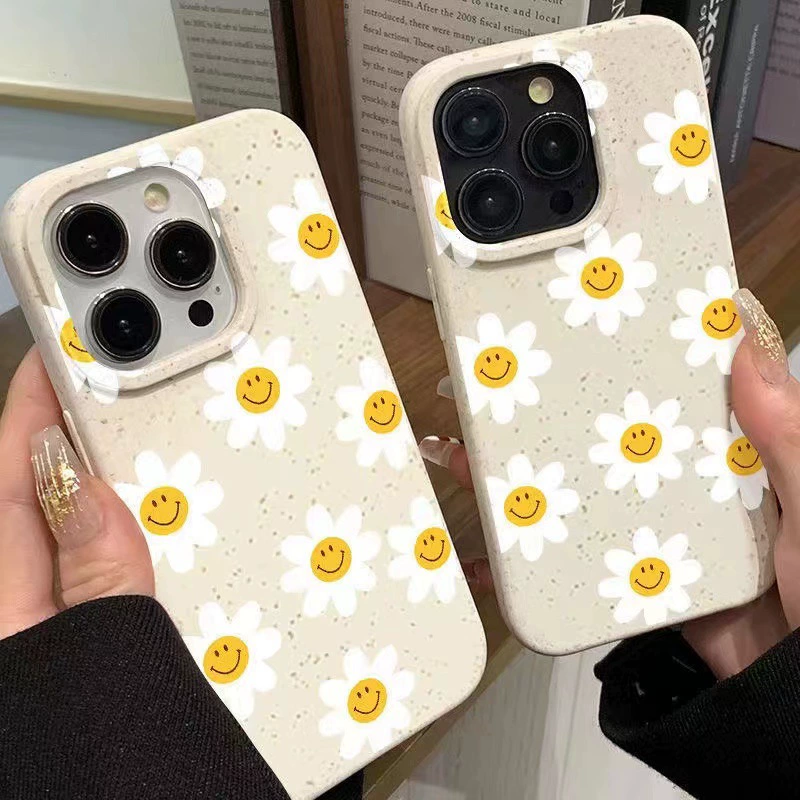 Подсолнечник подходит для Apple 13promax мультфильм 12/13/14/15 простой iPhone15promax/14P