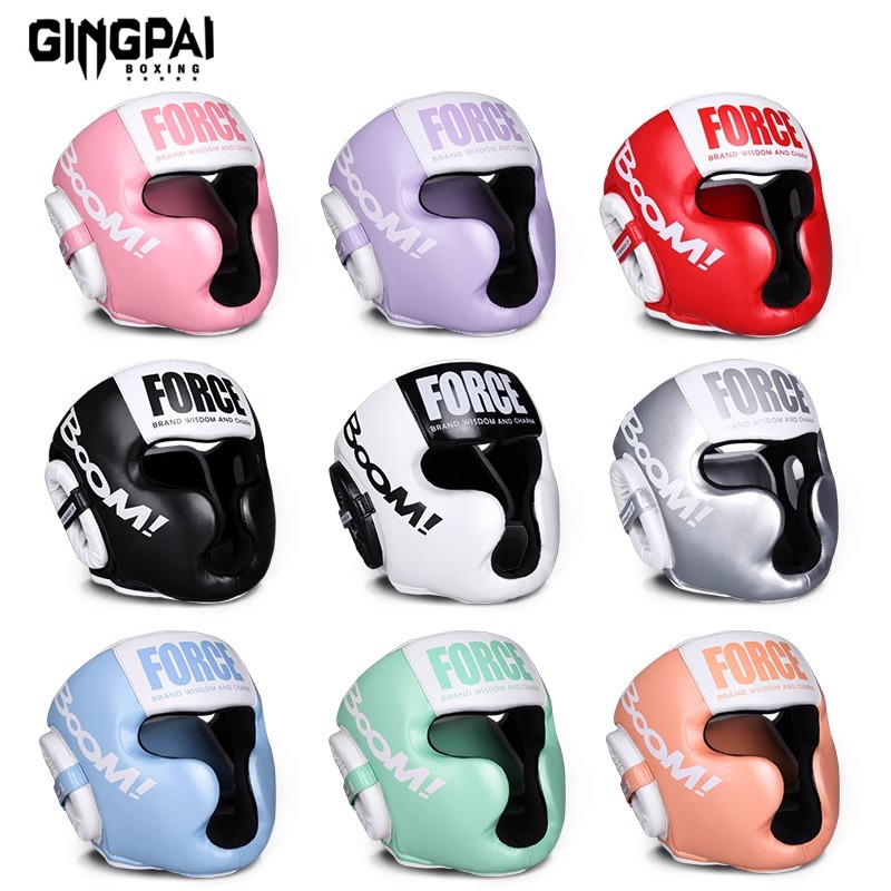 Professional Boxing Helmet Children Adult Fighting Men's and Women's Youth Sanda Head Guard Muay Thai Boxing Taekwondo Guard