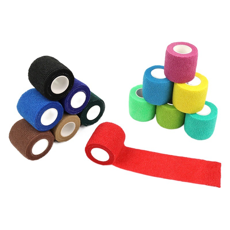 Factory direct elastic bandage non-woven tattoo sports bandage elastic bandage self-adhesive bandage