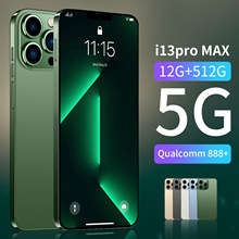 2022全新款跨境智能手机i13promax 6.7寸大屏真刘海一体机1+8