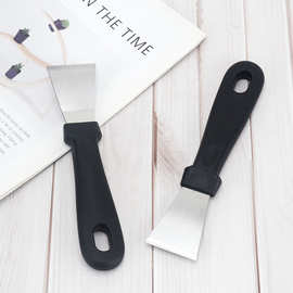 不锈钢油烟铲厨房清洁铲去污铲冰箱冰铲去污工具直头铲弯头铲新品