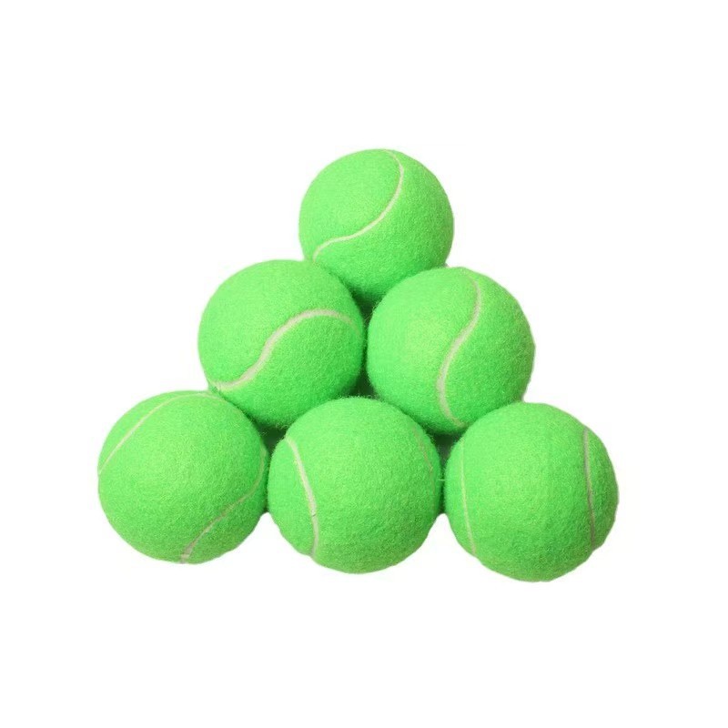 Color tennis manufacturers wholesale beginner sports training ball tennis wear-resistant chemical fiber in stock elastic