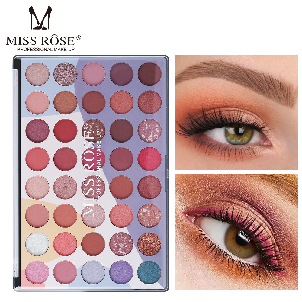 Earth Color Nude Palette Pearly Matte Gradient Makeup Eyeshadow display picture 1